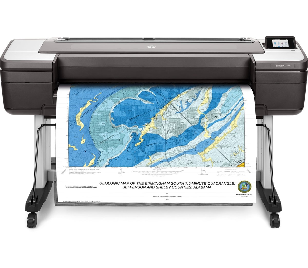 HP DesignJet T1700 dr 44-in PostScript Printer